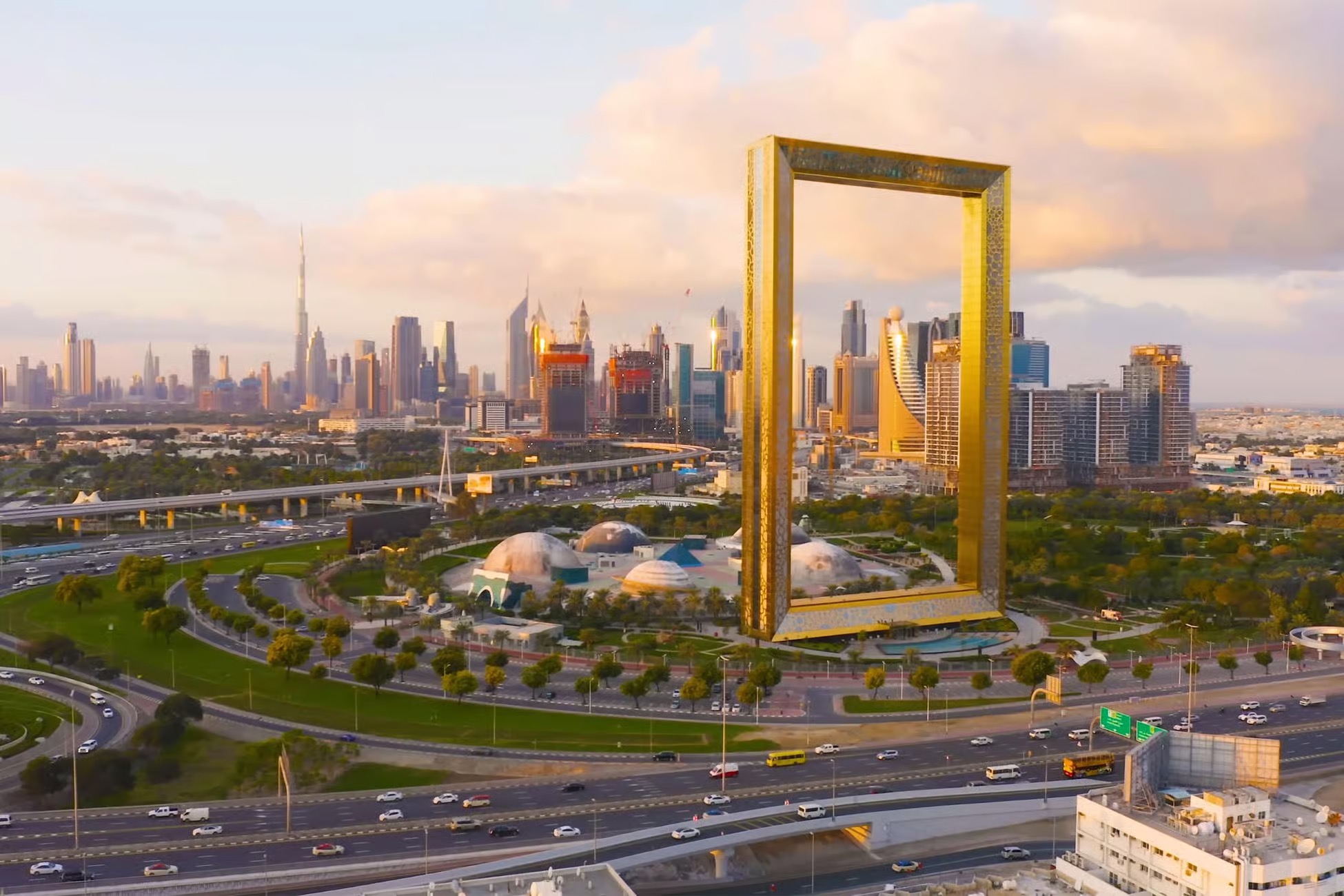 Dubai Frame: the window between Dubai’s past and future